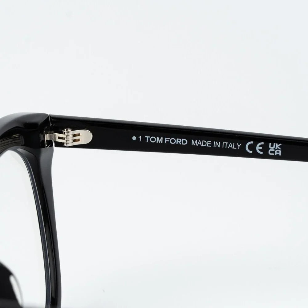 Tom Ford Women Eyeglasses Black Cat Eye FT6091-B 001 NEW AUTHENTIC